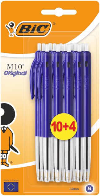 Bic M10 Original 10+4P blauw