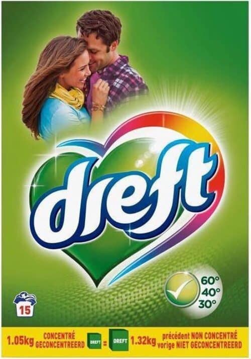 Dreft poeder regular 15 sc 1.050kg