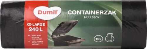 Containerzakken 240L 10st 115x140cm dumil