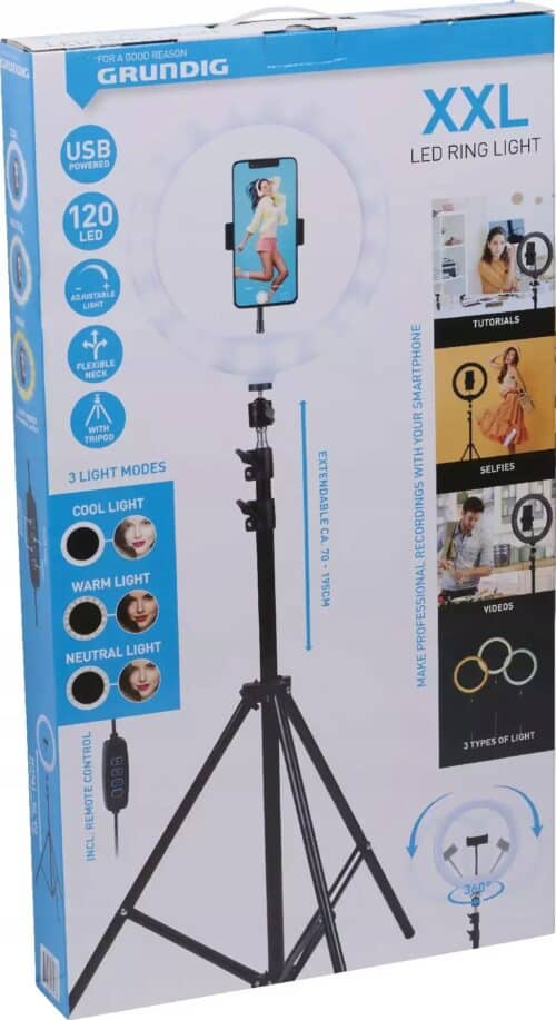 Grundig Selfielichtring XXL D12