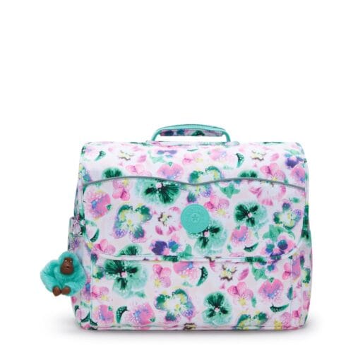 Kipling boekentas codie m aqua blossom