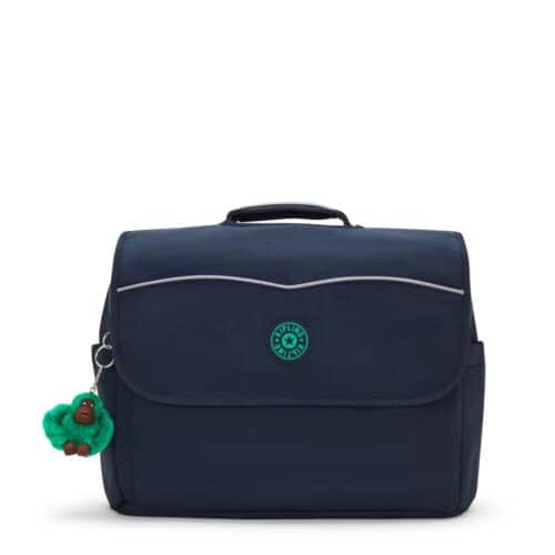 Kipling boekentas codie m blue green block