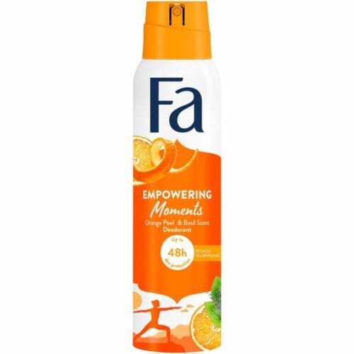 Fa deo moments orange peel/basil scent 150ml