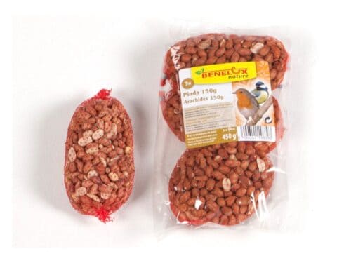 Pindanetje 3x150g vrije natuurvogels