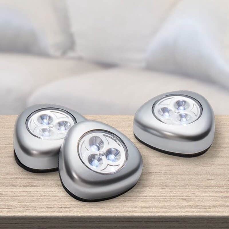 Grundig Druklicht 3led 5 stuks