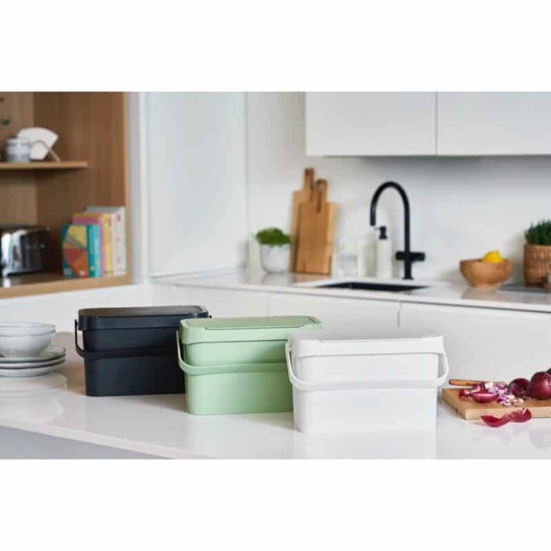 Smartstore Afvalbakje tafel zwart 29x17x17cm