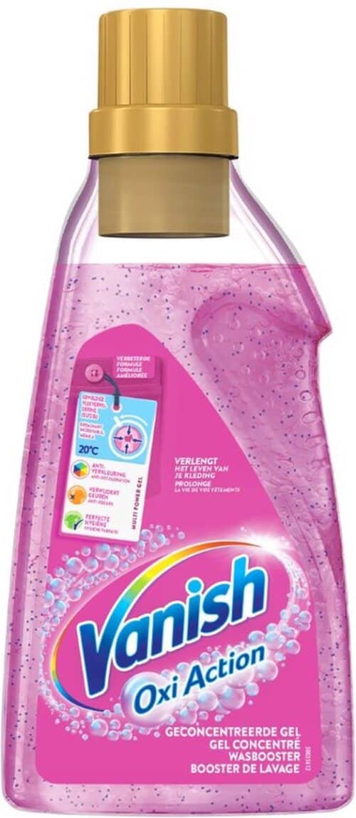 Vanish oxi Wasbooster pink gel 1.5L