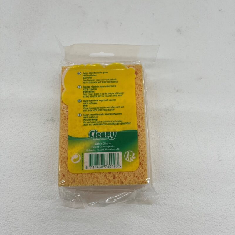 Cleany Viscose spons 140X90X34 mm