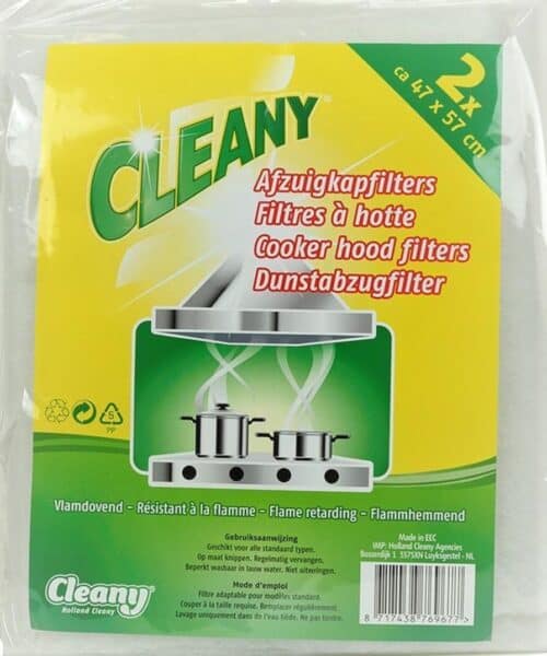Cleany dampkapfilters 2 stuks