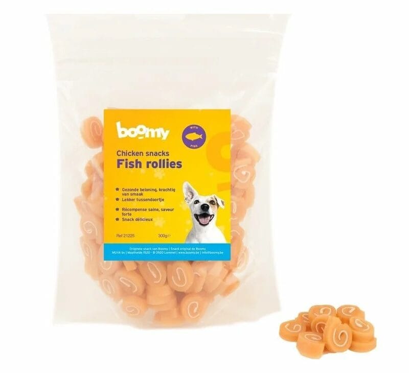 Muva Chicken snacks Fish rollies 300 gr