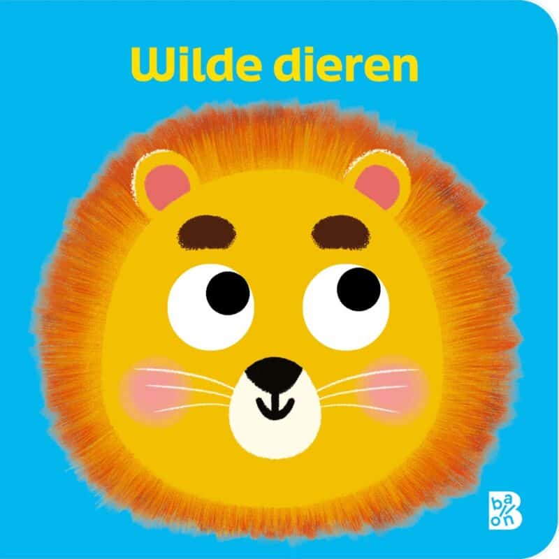 DB Boek met wiebeloogjes: Wilde dieren