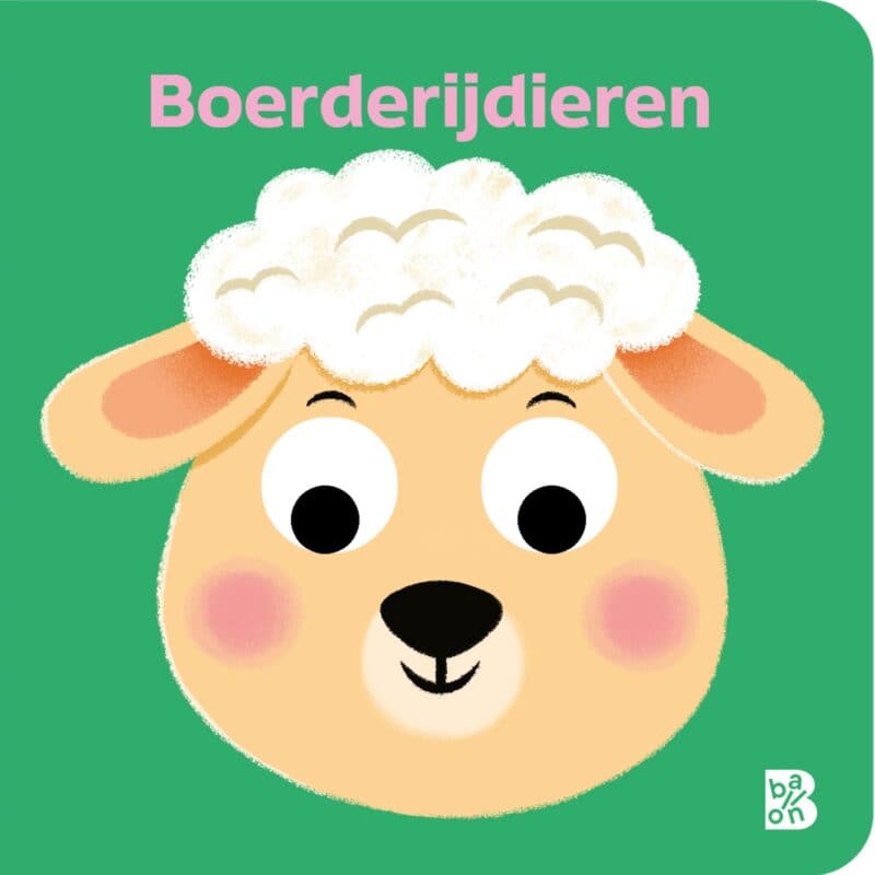 DB Boek met wiebeloogjes: Boerderijdieren
