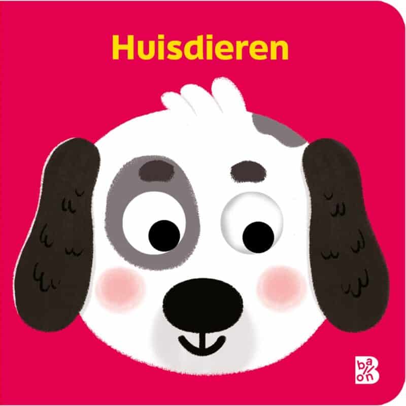 DB Boek met wiebeloogjes: Huisdieren