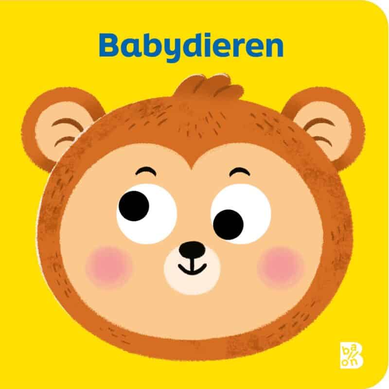 DB Boek met wiebeloogjes: Babydieren