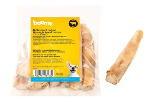 Muva Bullestaart natuur 15cm 350gr