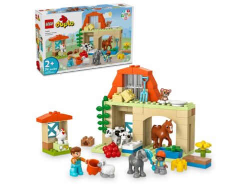 Lego Duplo Dieren verzorgen op de boerderij