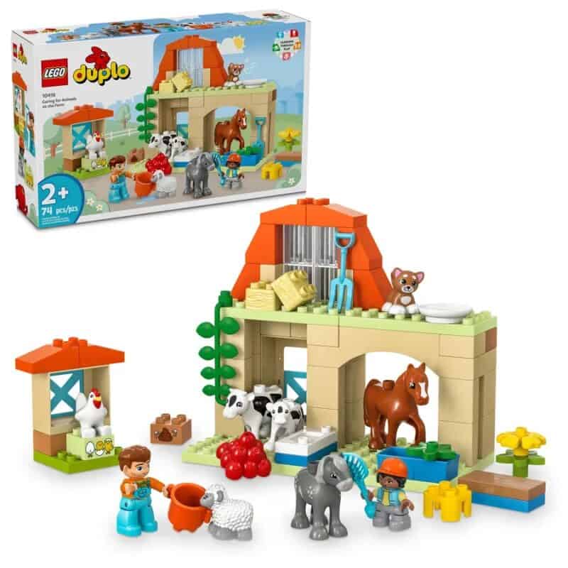 Lego Duplo Dieren verzorgen op de boerderij