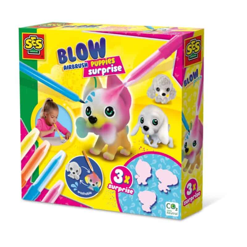 SES Blow airbrush pens - Puppy's surprise 3X