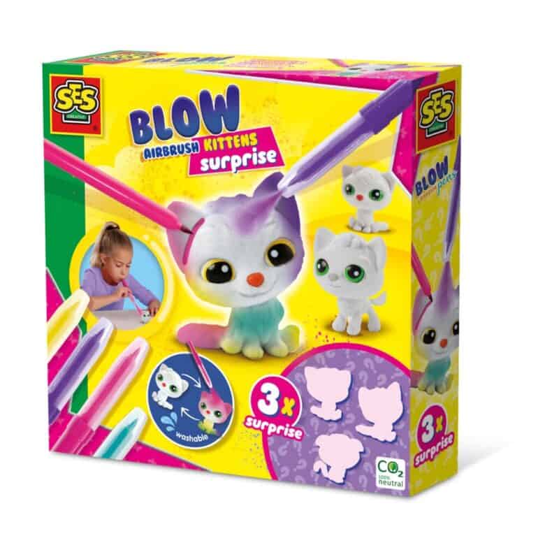 SES Blow airbrush pens - Katjes suprise 3X