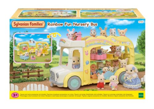 Regenboog babybus