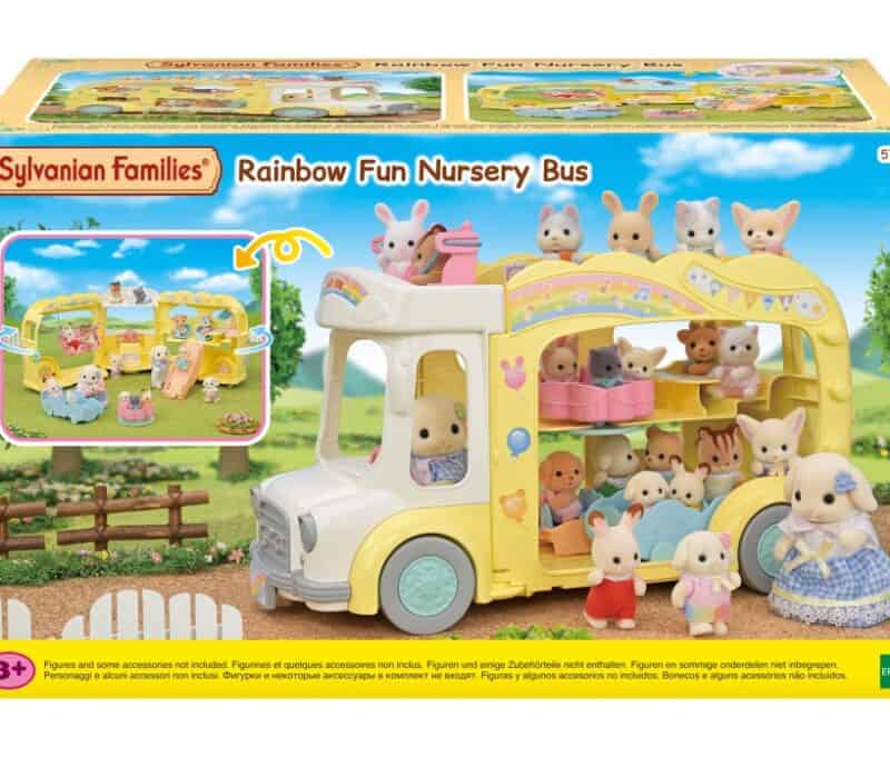 Regenboog babybus