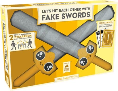 Let's Hit Each Other with Fake Swords