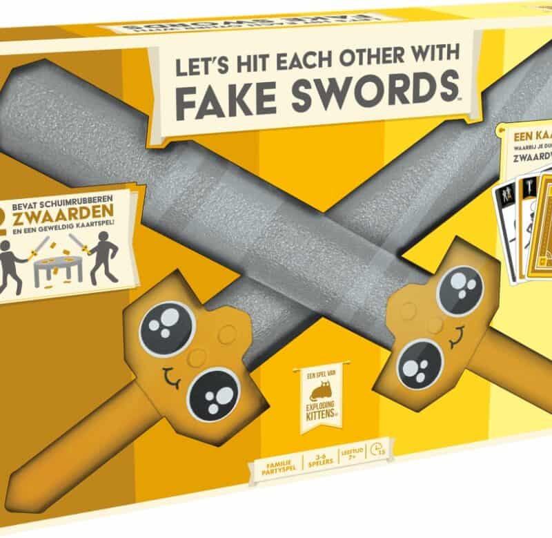 Let's Hit Each Other with Fake Swords