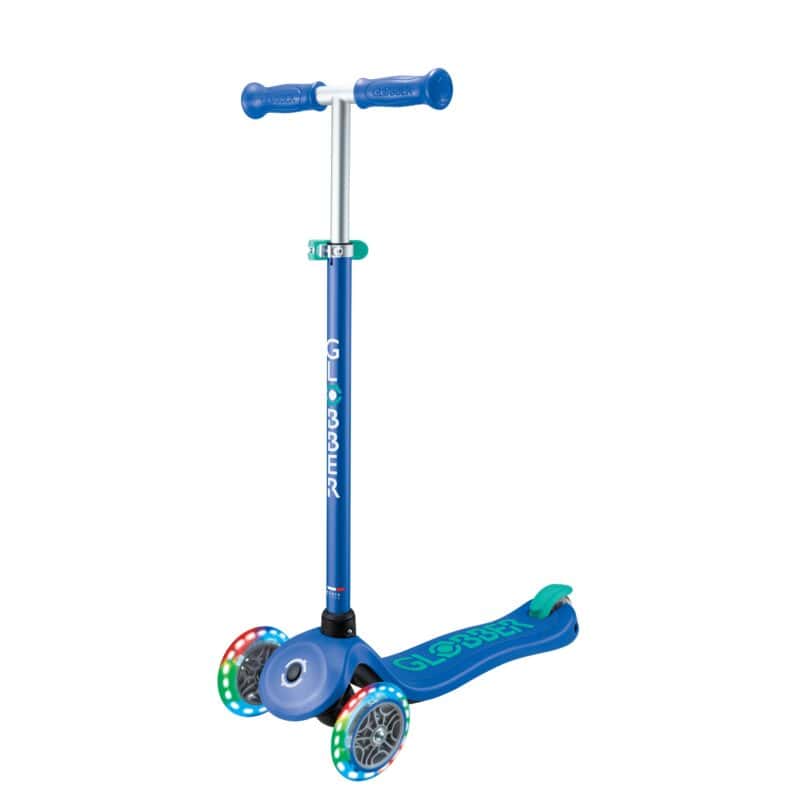 Globber step 3 wiel blauw led