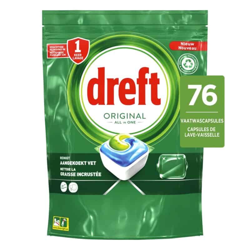 Dreft All-in one  76 tabs
