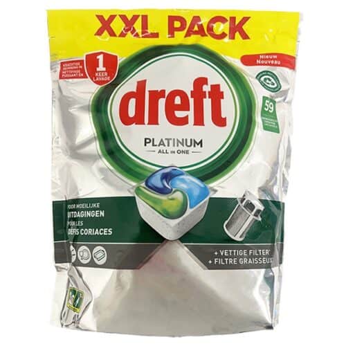 Dreft platinium 59 tabs original all in one