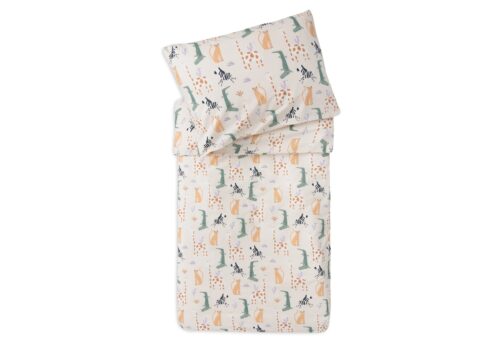 Dekbedovertrekmet sloop 100x140 jungle jambo
