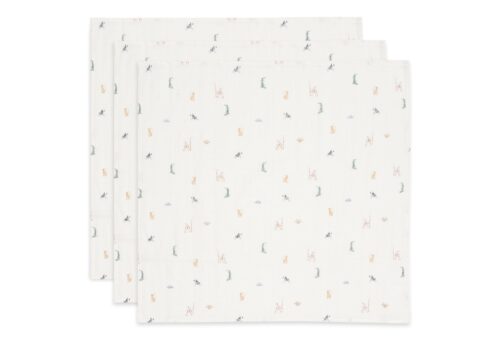 Hydrofiele doek small 70x70cm jungle jambo (3pack)