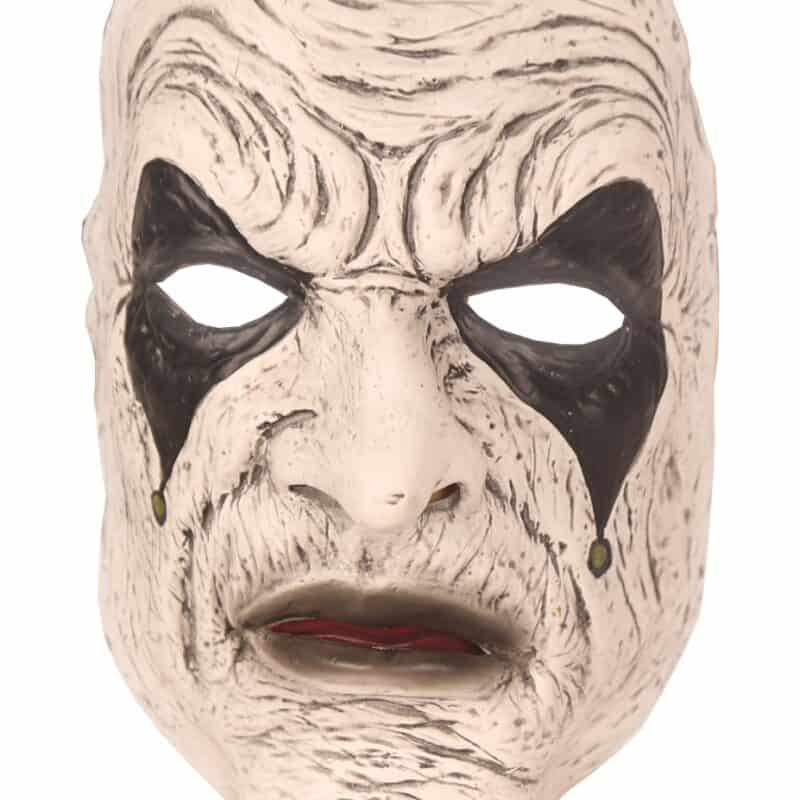 Halfmasker Zwart-Wit