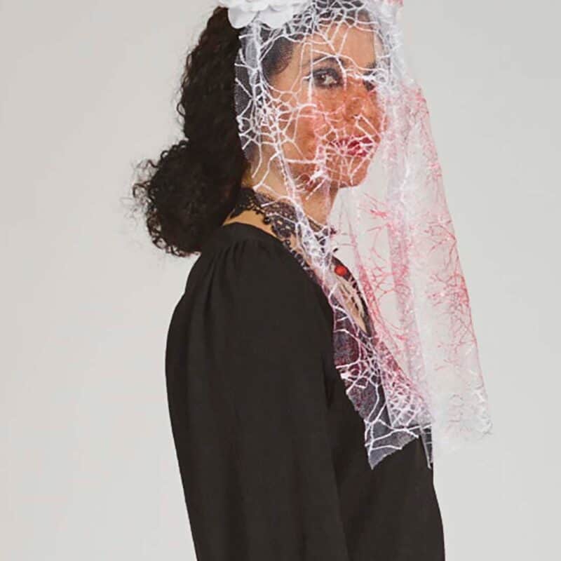 Diadeem bruid bloed