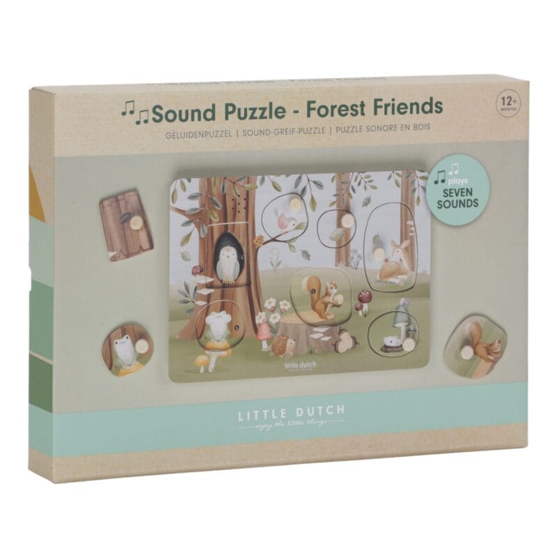 LD Geluidenpuzzel Forest Friends FSC