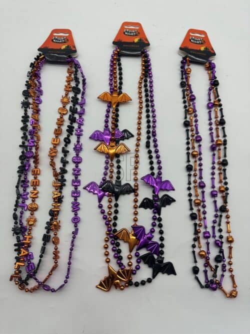 Ketting Halloween 40x5cm - 3ass