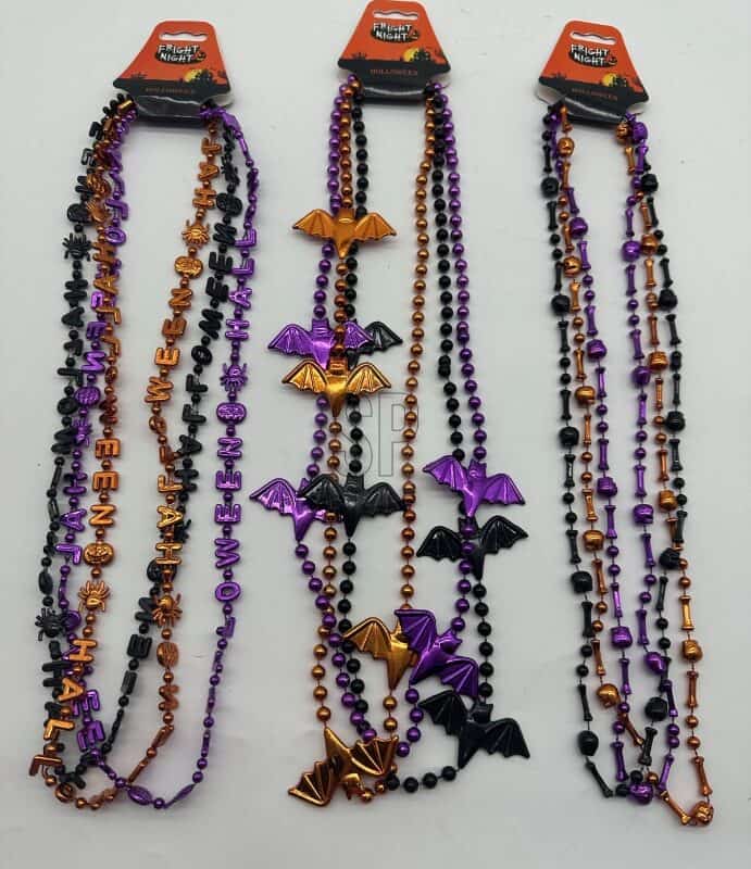 Ketting Halloween 40x5cm - 3ass