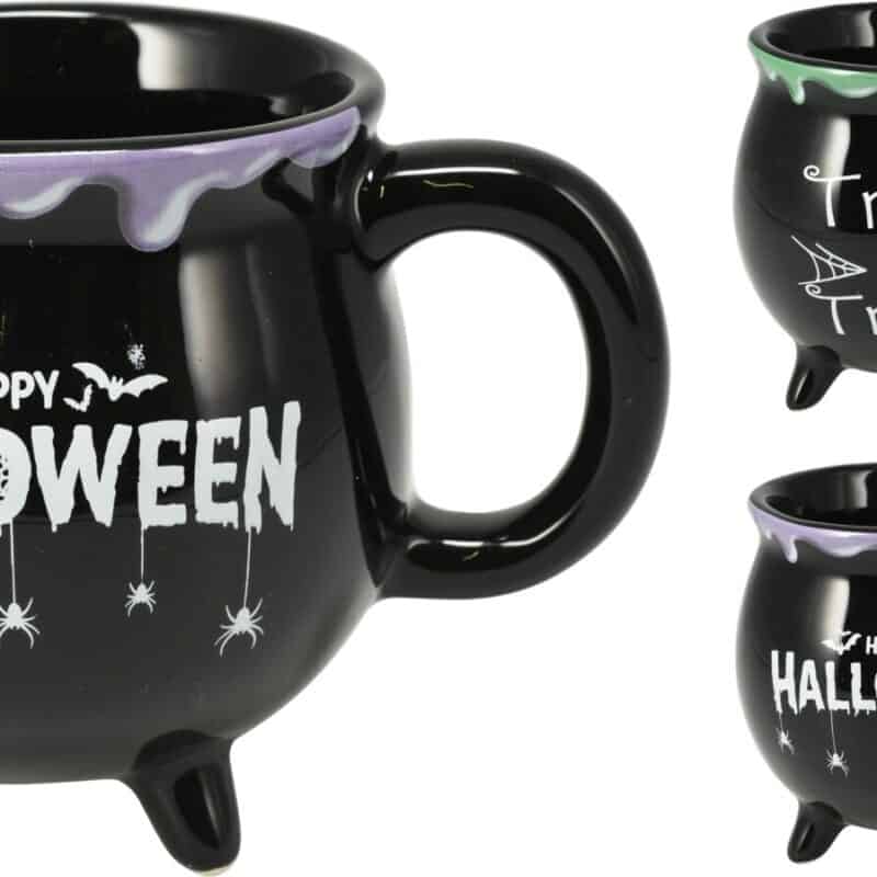 Beker op poten halloween 2ass
