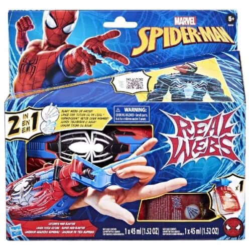 Marvel Spider-Man real webs ultimate web blaster