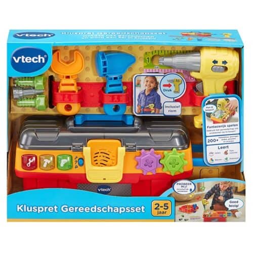 Vtech Kleuter-Junior Kluspret Gereedschapsset