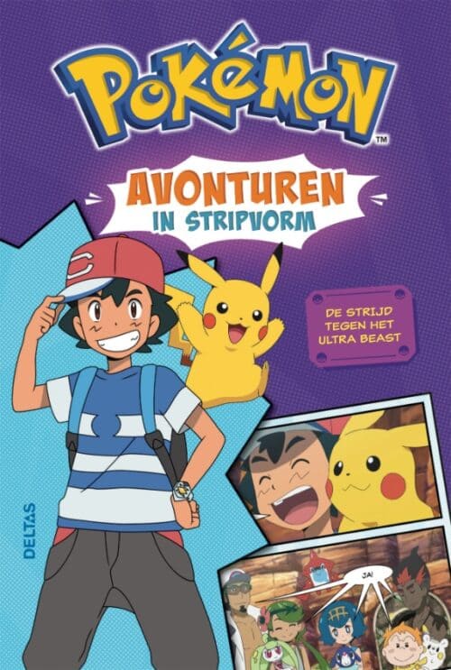 ZN Pokémon avonturen in stripvorm-de strijd tegen ultra