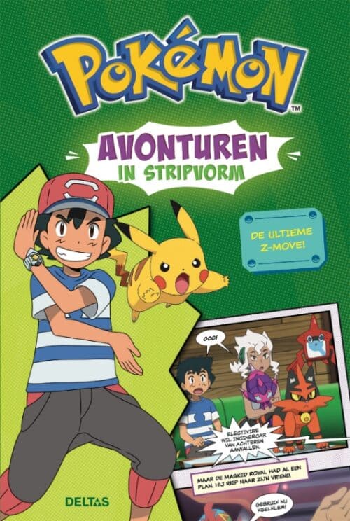 ZN Pokémon avonturen in stripvorm-de ultieme z-move