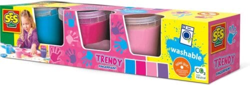 SES Vingerverf trendy 4 kleuren