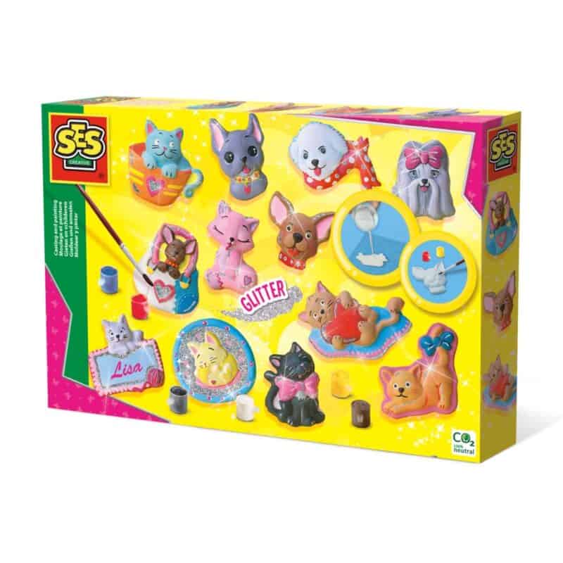 SES Figuren gieten honden en katten