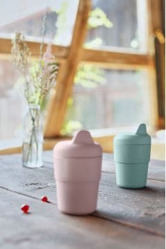 Lässig drinkbeker roos