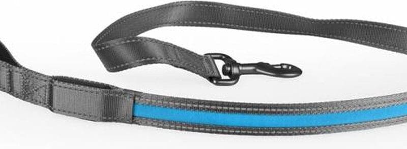 Duvo+ leiband flash light 120cm blauw usb nylon