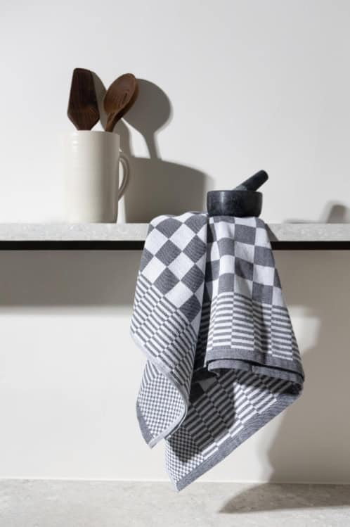 Keukenhanddoek gordon 65x65 zwart