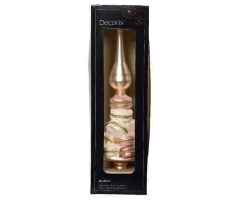 Piek glas h29.50cm multi