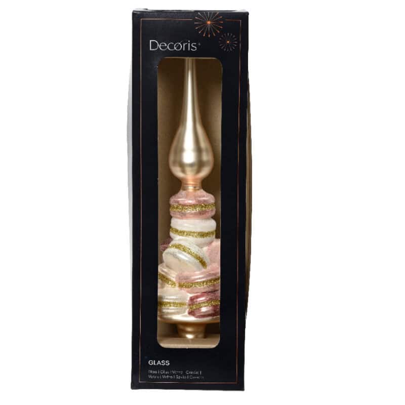 Piek glas h29.50cm multi