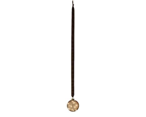 Micro LED bal dia 10cm - 15L bruin/warm wit